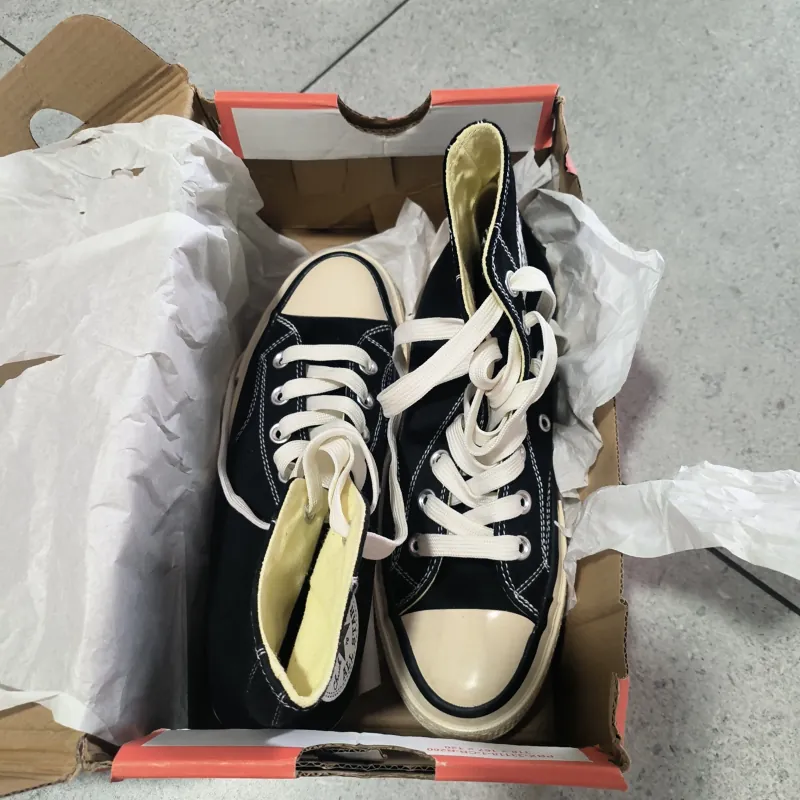 Giày thể thao cổ cao Converse All Star Chuck Taylor Đen  754628