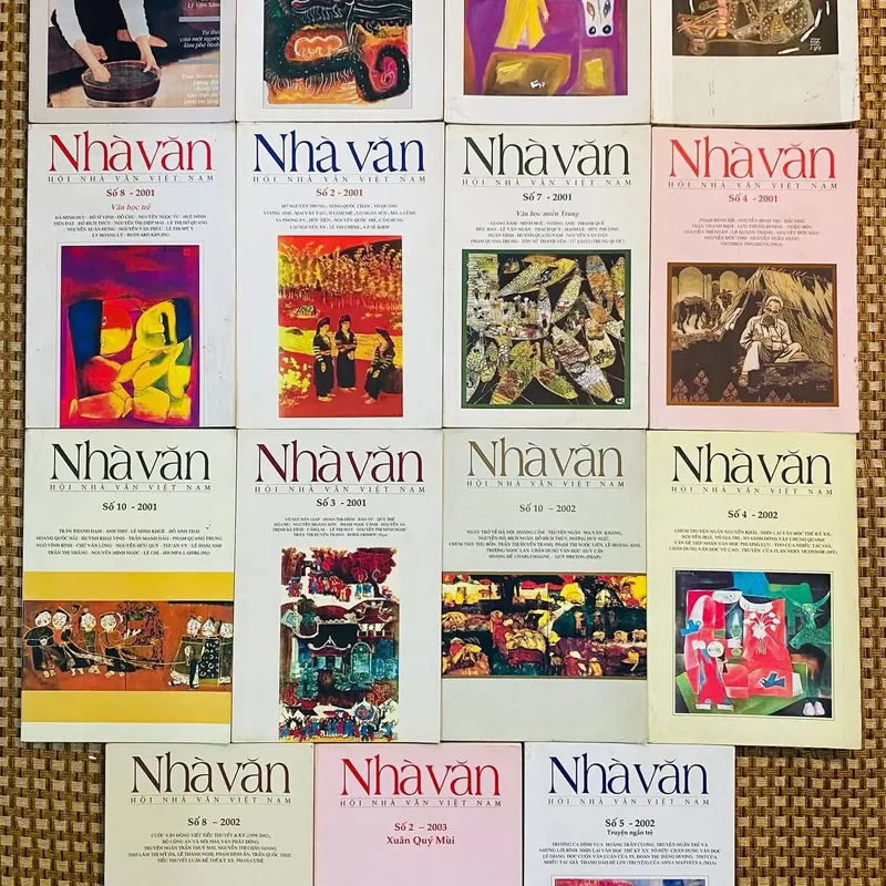 Tạp Chí Nhà Văn - 59 số không trùng 564067
