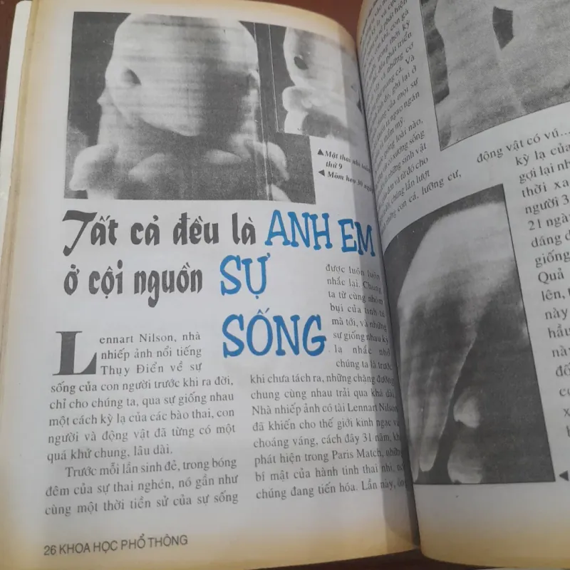 KHOA HỌC PHỔ THÔNG, phụ san số 349 tháng 12-1996 753687