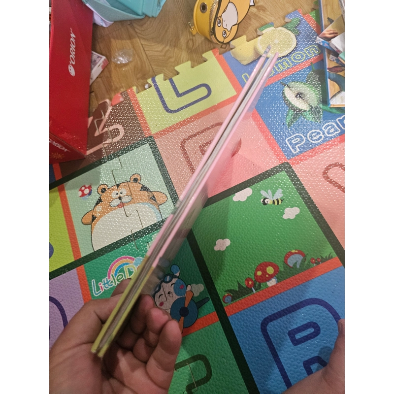 Sách học tiếng Hàn bìa cứng In màu như hình  418810
