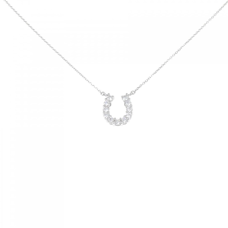 Dây chuyền kim cương PT900/PT850 hình móng ngựa 0.318CT - Hàng hiệu Chính hãng 867546