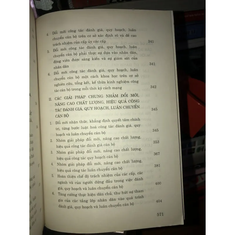 Đánh giá, quy hoạch, luân chuyển cán bộ lãnh đạo, quản lý thời kỳ công nghiệp hóa… 782096