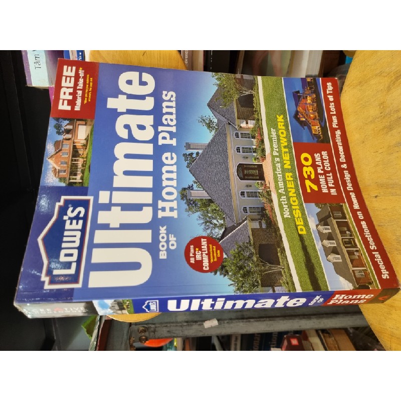 ULTIMATE BOOK OF HOME PLANS 119616