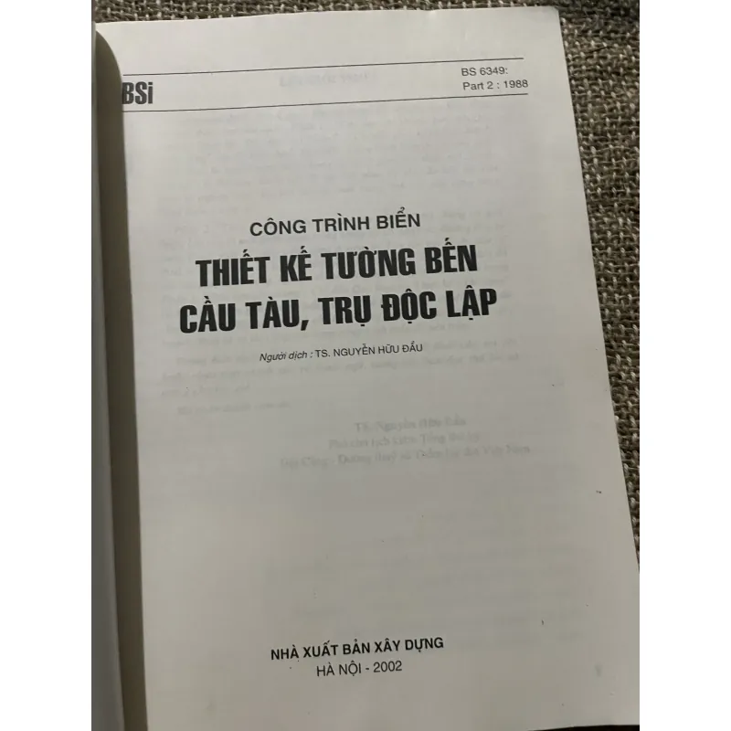 CÔNG TRÌNH BIỂN THIẾT KẾ TƯỜNG BÊN CẦU TÀU, TRỤ ĐỘC LẬP; 140 trang khổ lớn  1022110