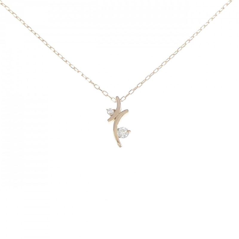 K18PG Dây chuyền kim cương 0.1CT - Hàng hiệu Chính hãng 866767