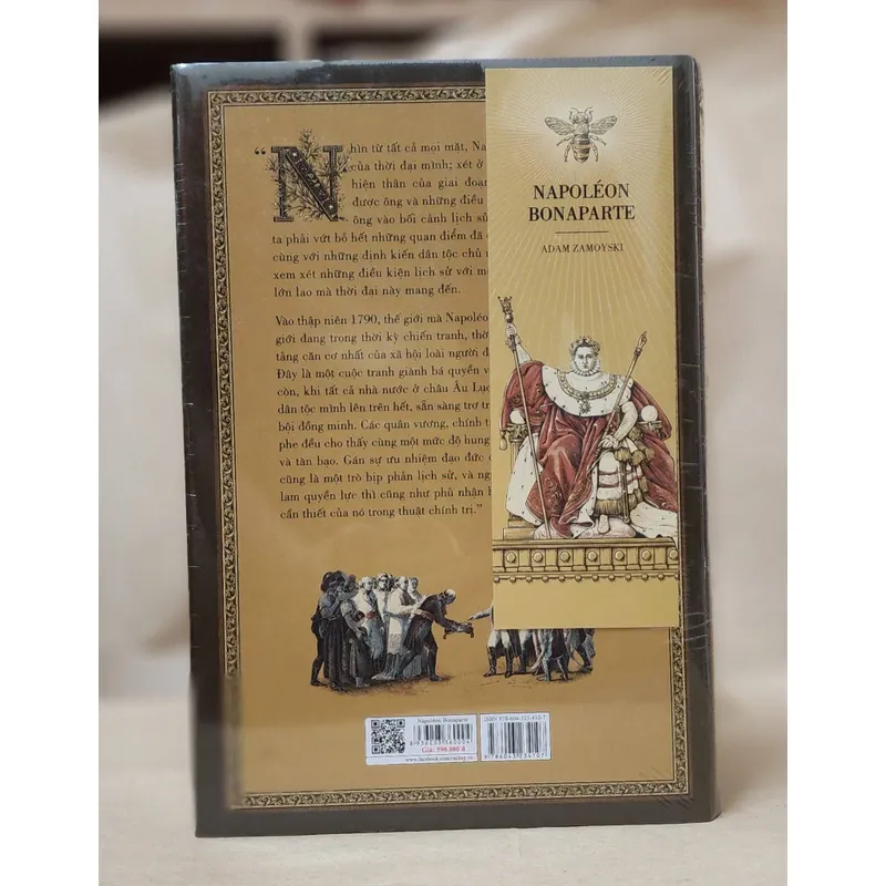 NAPOLÉON BONAPARTE (bìa cứng & seal) - Tác giả: Adam Zamoyski 731353