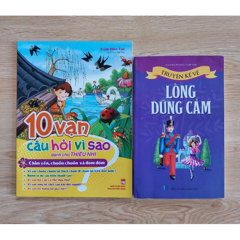 Combo 2 Quyển - 10 Mười Vạn Câu Hỏi Vì Sao - Lòng Dũng Cảm 379400