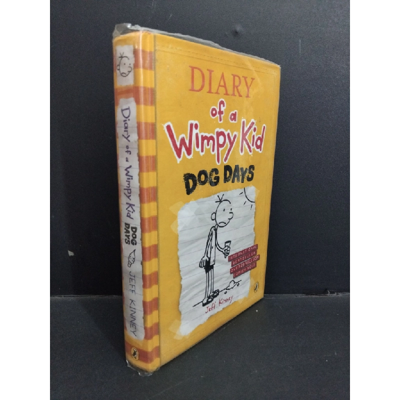 Diary of a wimpy kid Dog days (bìa cứng) mới 90% bẩn bìa, ố vàng HCM1712 Jeff Kinney NGOẠI VĂN 355206