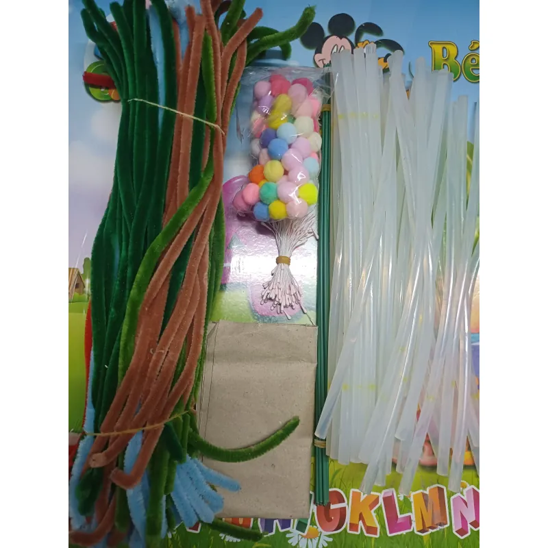 KẼM NHUNG + KEO NẾN + MẤY ĐỒ LINH TINH LÀM RA SẢN PHẨM KẼM 765315