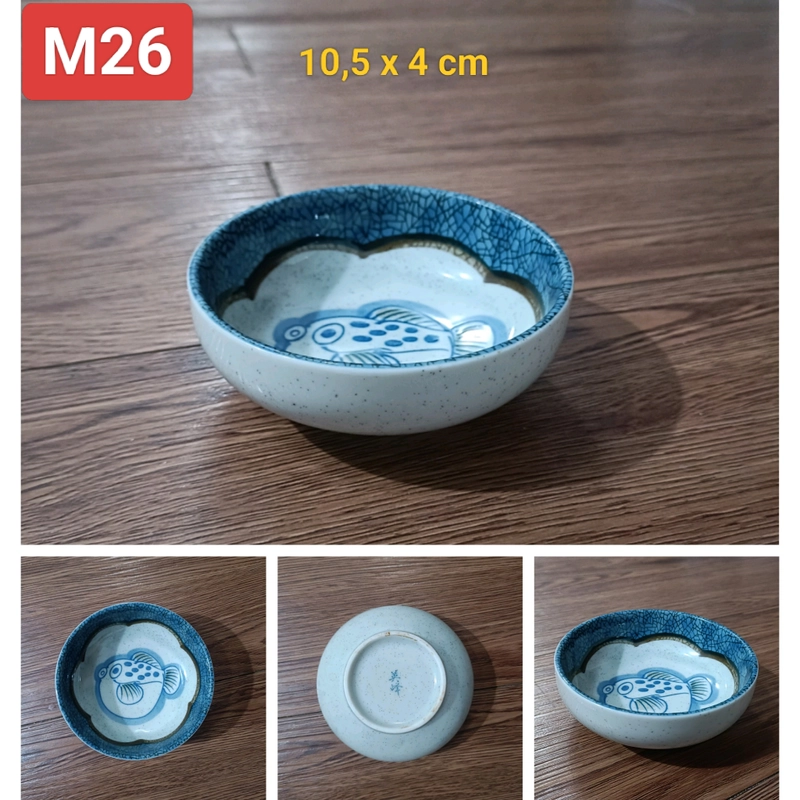 Chén đĩa gốm Nhật các loại [Men rạn,...] [Chén đĩa đựng cơm, canh, nước t 470803