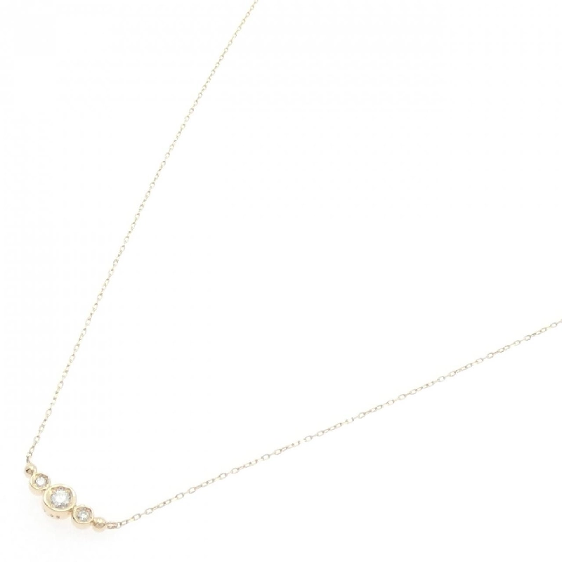 K10YG Dây chuyền kim cương 0.05CT - Hàng hiệu Authentic 858503