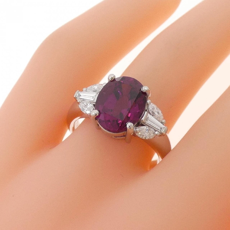 Nhẫn Garnet PT900 4.60CT - Hàng hiệu Chính hãng 854224