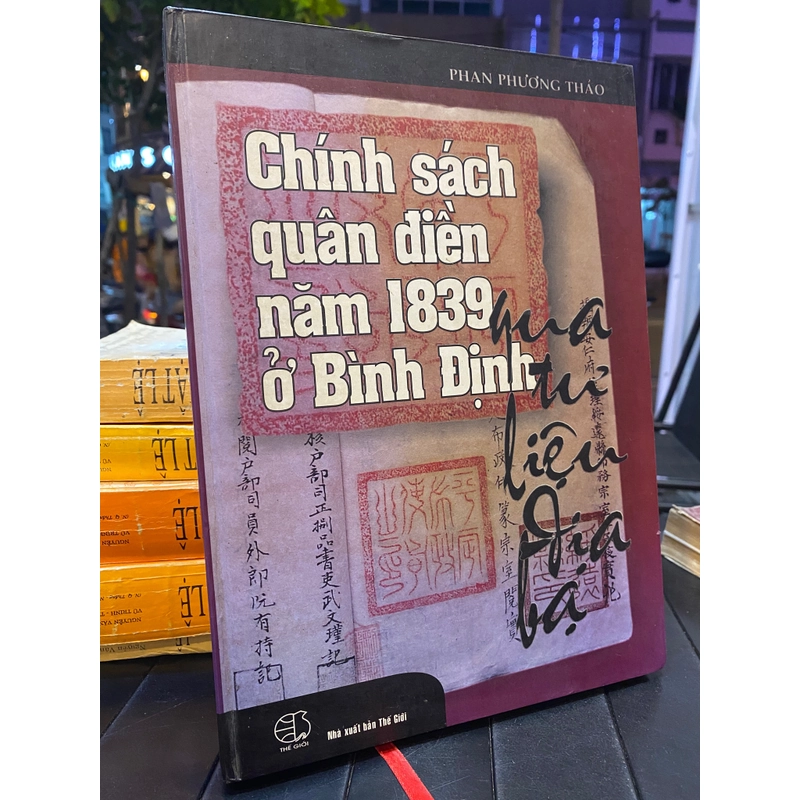 CHÍNH SÁCH QUÂN ĐIỀN NĂM 1839 Ở BÌNH ĐINH 279237