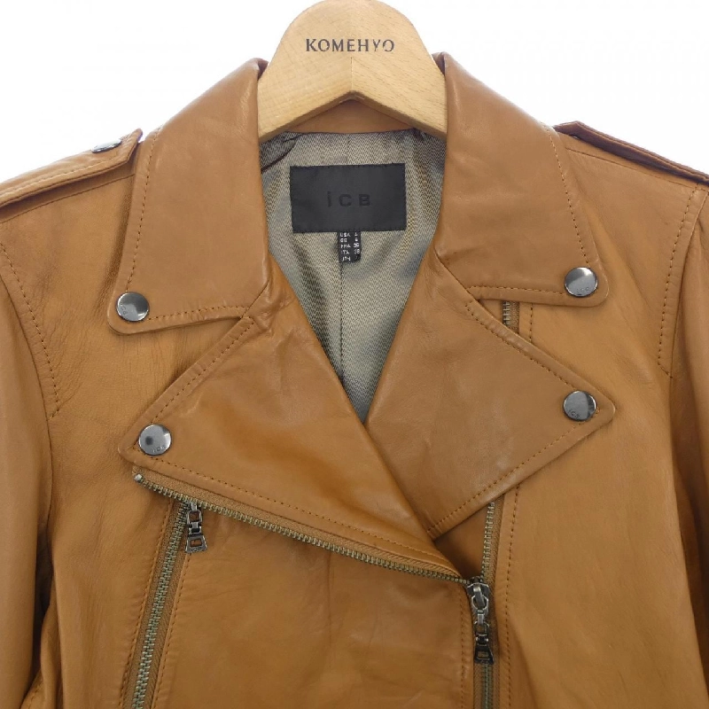 ICB Áo khoác da biker - Hàng hiệu Authentic 826437