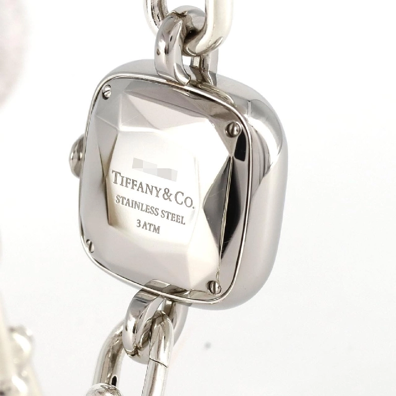 Tiffany Hardware Rug D Bracelet Size L 73331277 SS Quartz - Hàng hiệu Authentic 877469
