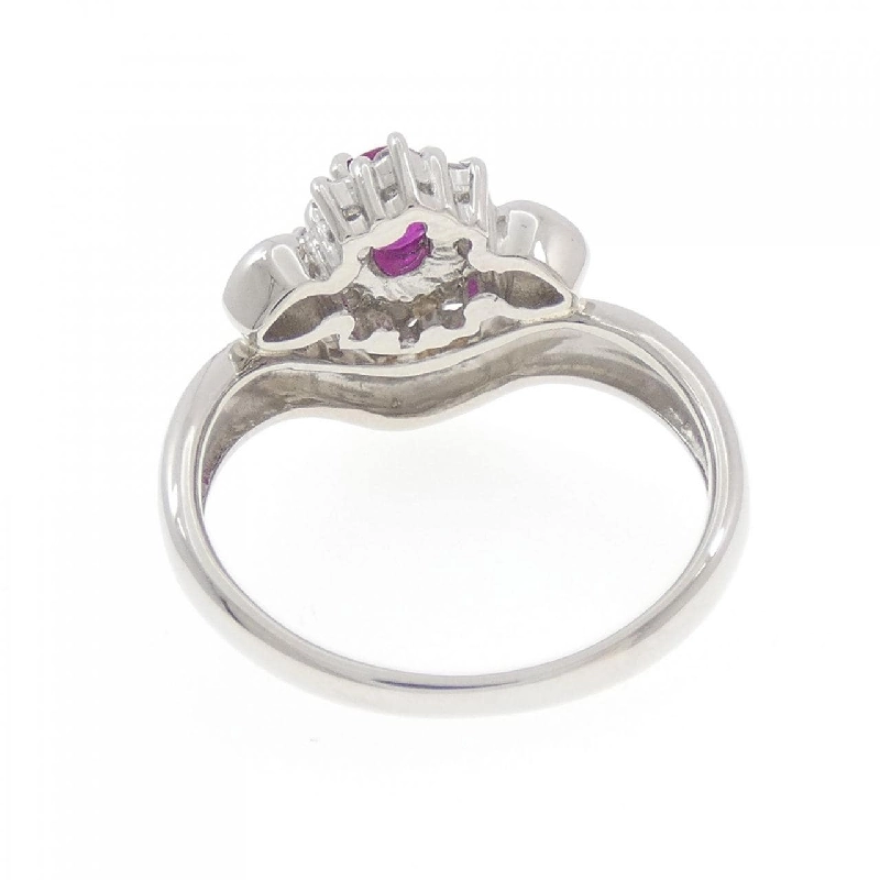 Nhẫn Ruby PT900 0.45CT - Hàng hiệu Chính hãng 850409