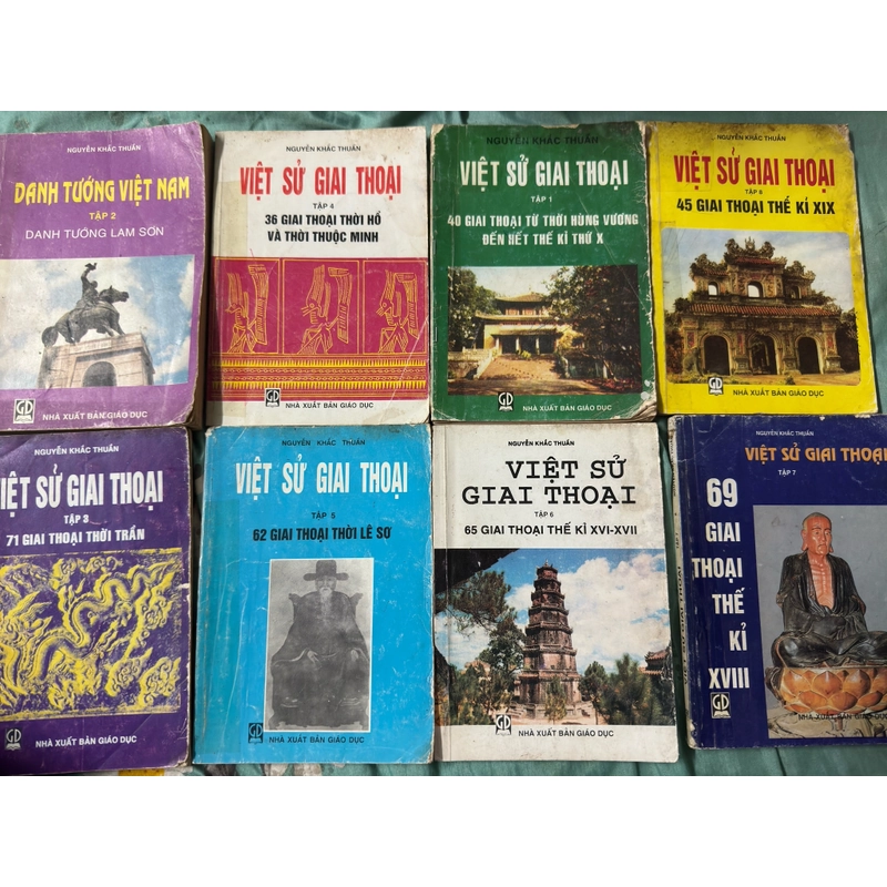 Trọn bộ sách Việt Sử giai thoại- Nguyễn Khắc Thuần, tập 1-8  499905