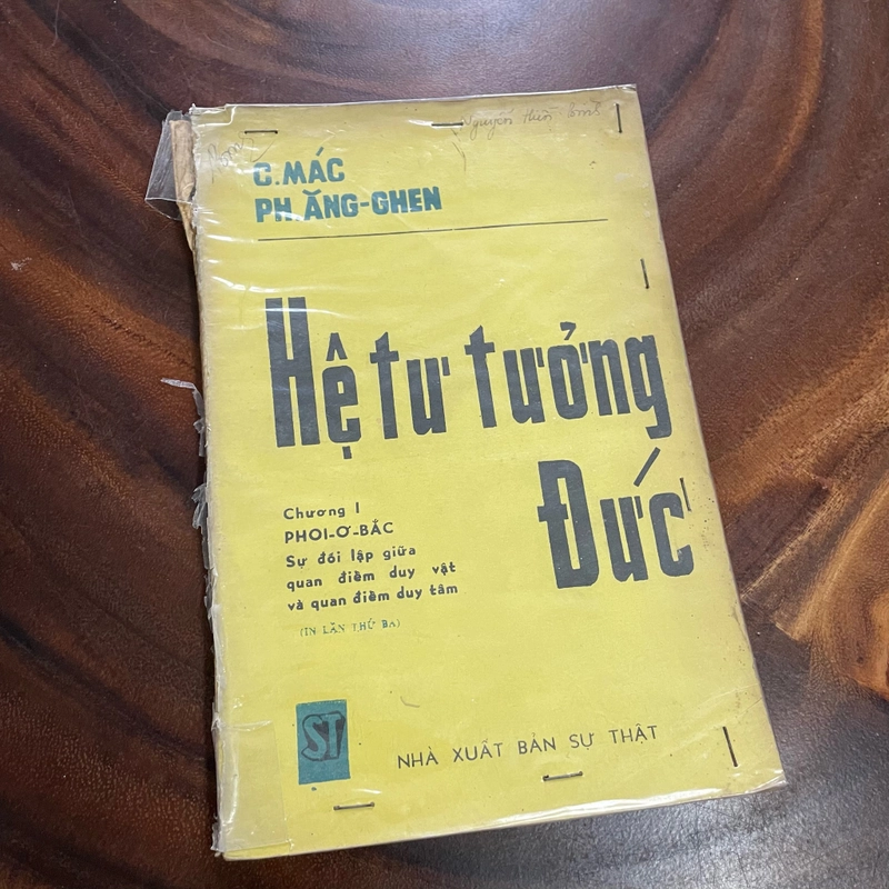 II Tựa sách: Hệ Tư Tưởng Đức - C.Mác Ph.Ăng-Ghen - 1984 446104