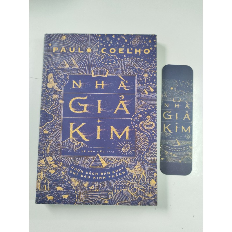 cuốn sách "Nhà giả kim" mới mua, chuẩn Nhã Nam 69950