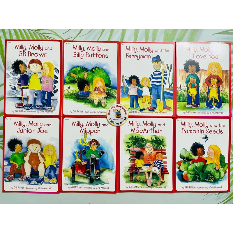 Set sách tiếng Anh Milly Molly set 5 499595