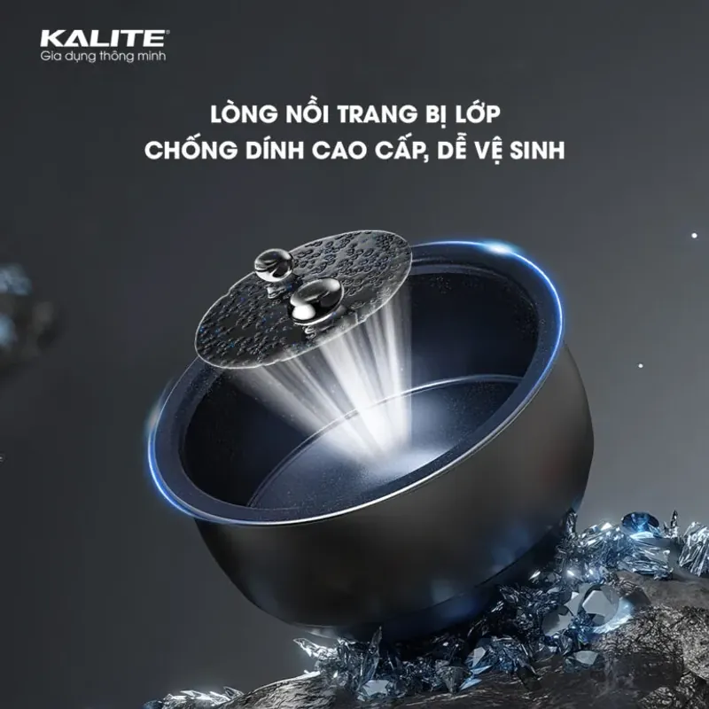 Nồi áp suất Kalite KPC6088 6L chĩnh hãng mới 100% 572347