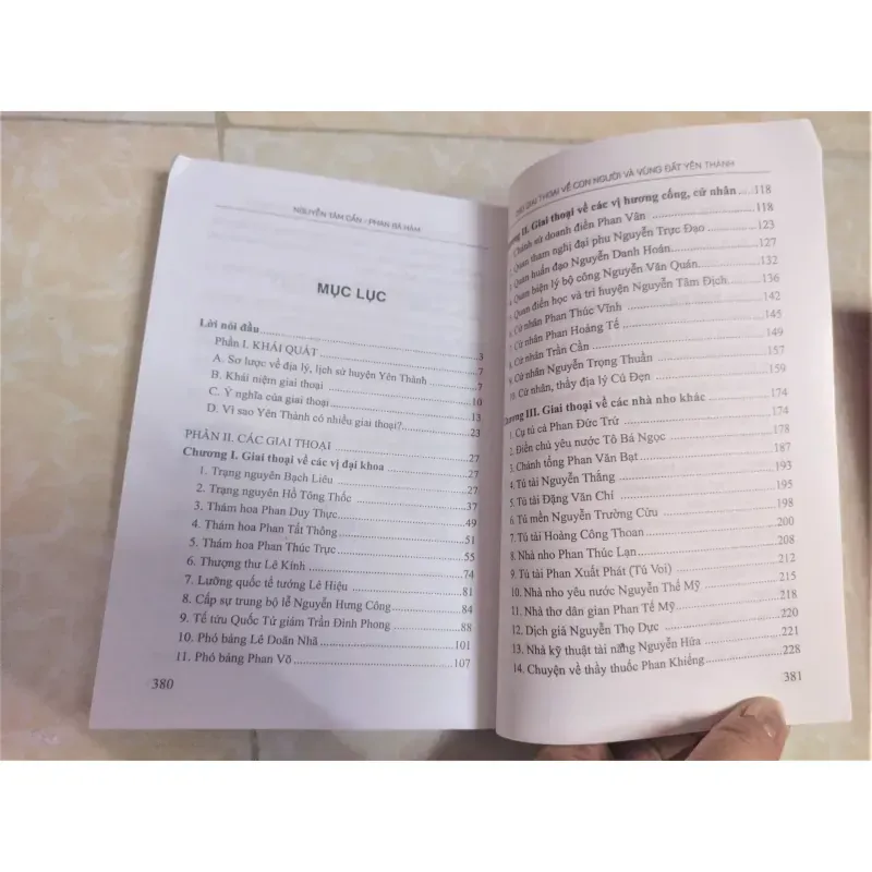 Sách: 280 Giai thoại về con người và vùng đất Yên Thành - TG: Nguyễn Tâm Cẩn, Phan Bá Hàm 929297