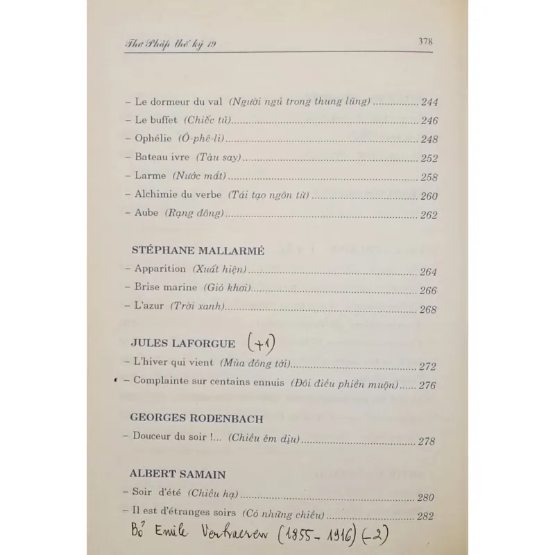 Thơ Pháp thế kỷ XIX (Trần Mai Châu) 700741