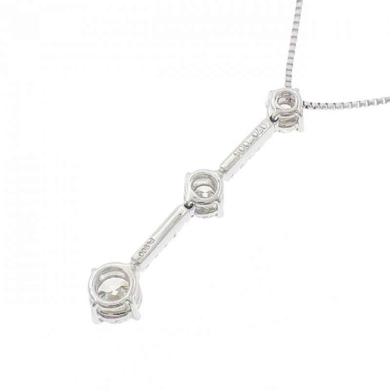 Dây chuyền kim cương Trilogy 0.70CT - Hàng hiệu Authentic 842271