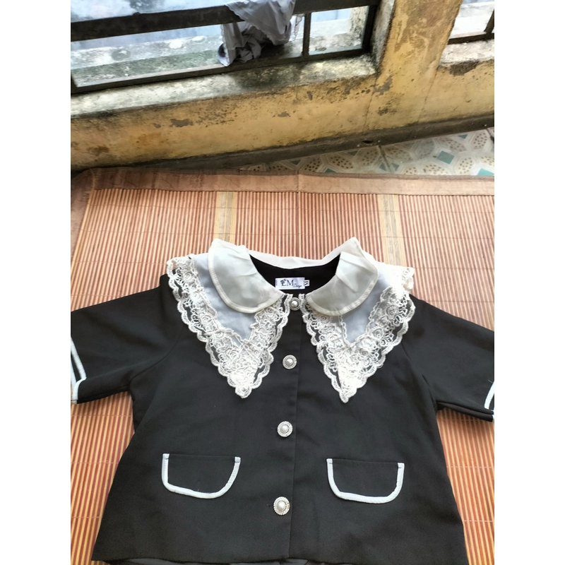 Sét cổ ren viền  447042