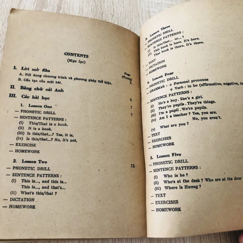 TIẾNG ANH LỚP 6 PHỔ THÔNG  974833