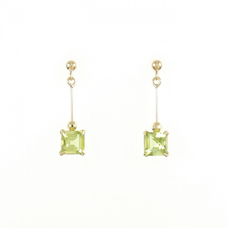 K18YG Peridot Bông tai - Hàng hiệu Chính hãng 869767