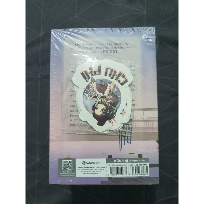 Combo trọn bộ 4 tập "Hữu Phỉ" (seal) - Priest 530937