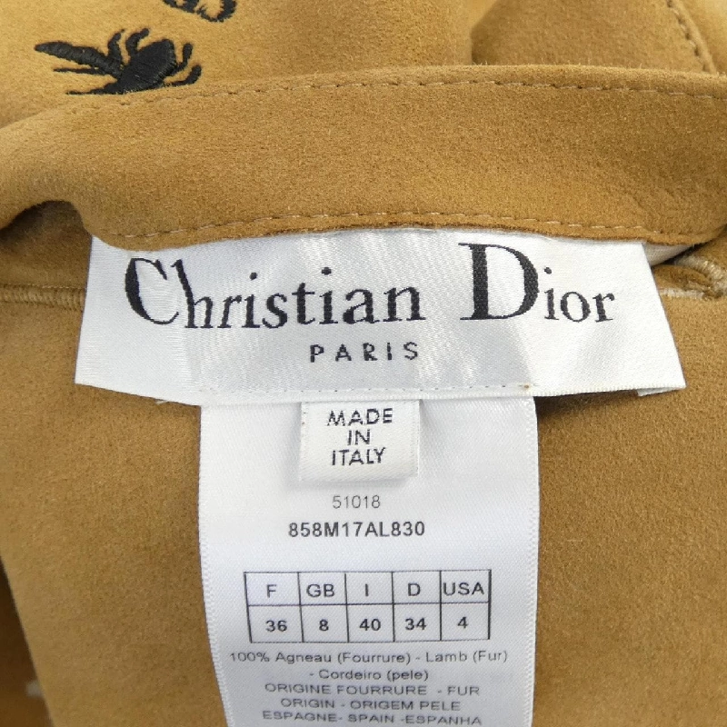 Áo khoác lông cừu CHRISTIAN DIOR 643933