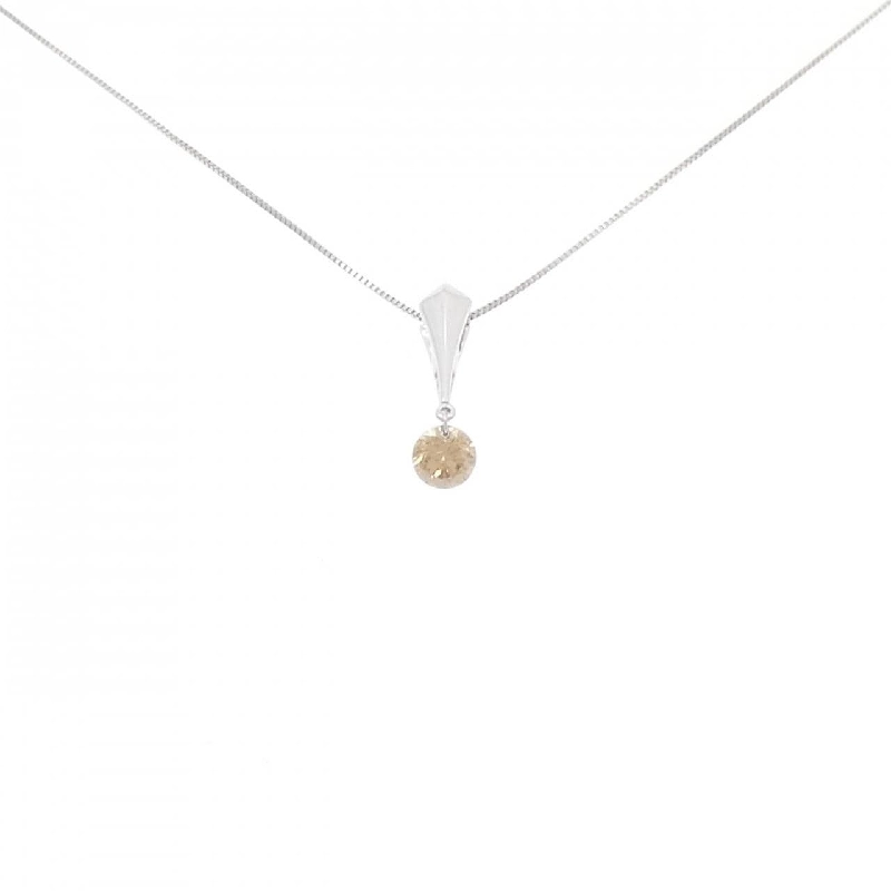 K18WG/750WG Dây chuyền kim cương 0.30CT - Hàng hiệu Chính hãng 861106