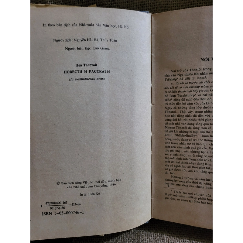 Truyện chọn lọc Lép Tôn-xtôi, nxb Cầu Vồng 1985 (Lev Tolstoy) 302343