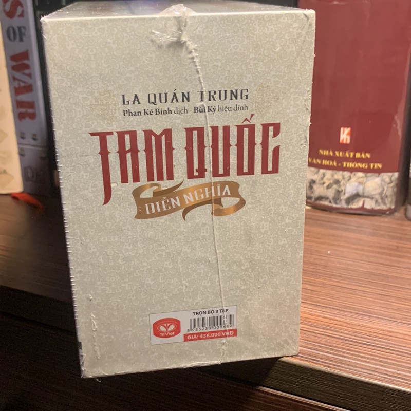 Tam Quốc Diễn Nghĩa ( box 3 tập bìa mềm) 194083