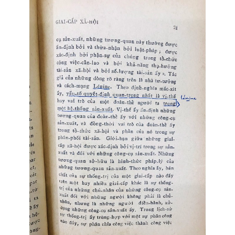 Giai cấp xã hội - Bửu Lịch ( tập 1 học thuyết Mark và Gurvitch ) - bản đóng bìa 125875