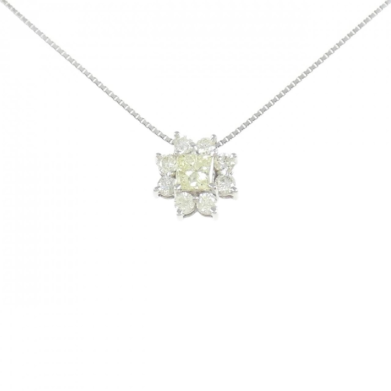 Dây chuyền kim cương PT900/PT850 0.54CT - Hàng hiệu Authentic 858970