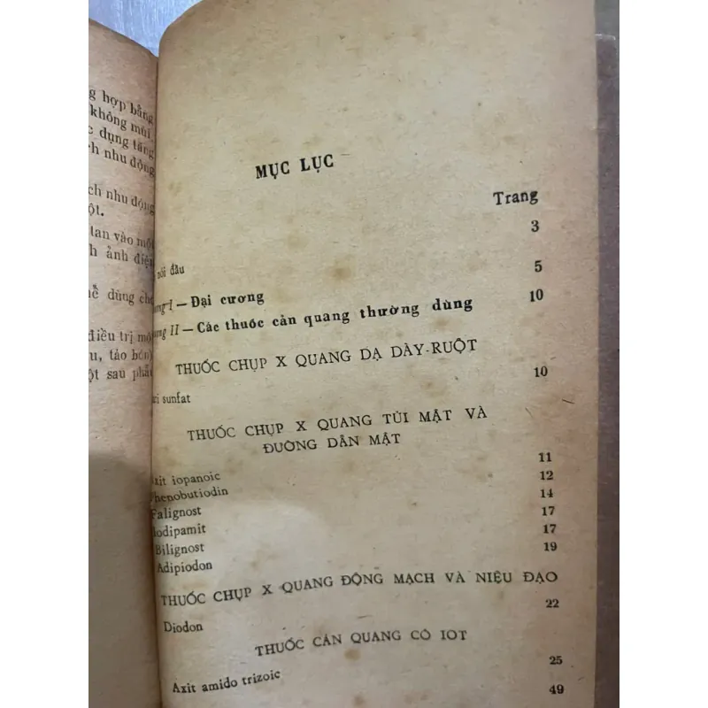 THUỐC DÙNG TRONG X QUANG - SÁCH Y KHOA 572868