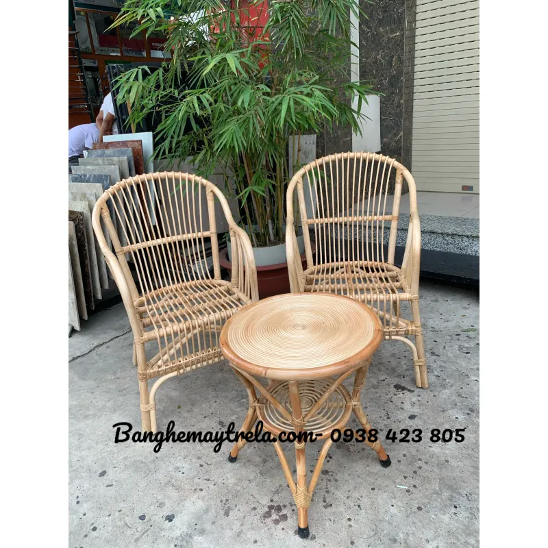 Ghế mây đơn tự nhiên 591058