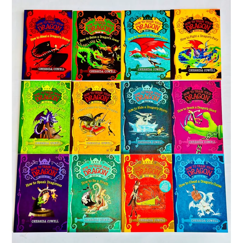 Bộ truyện How to train your dragon (12 tập) 565187
