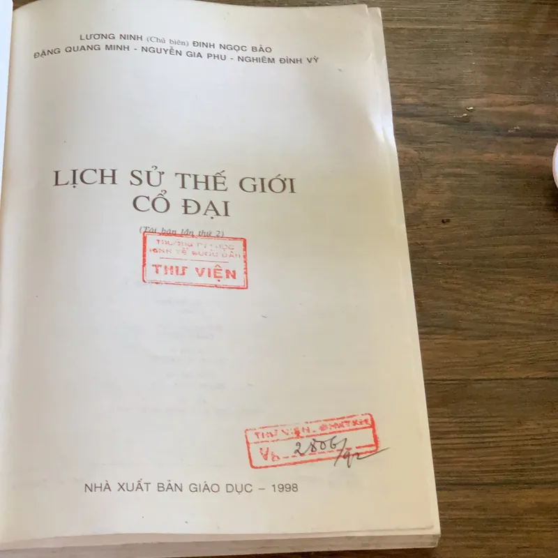 Lịch sử thế giới cổ đại 557222