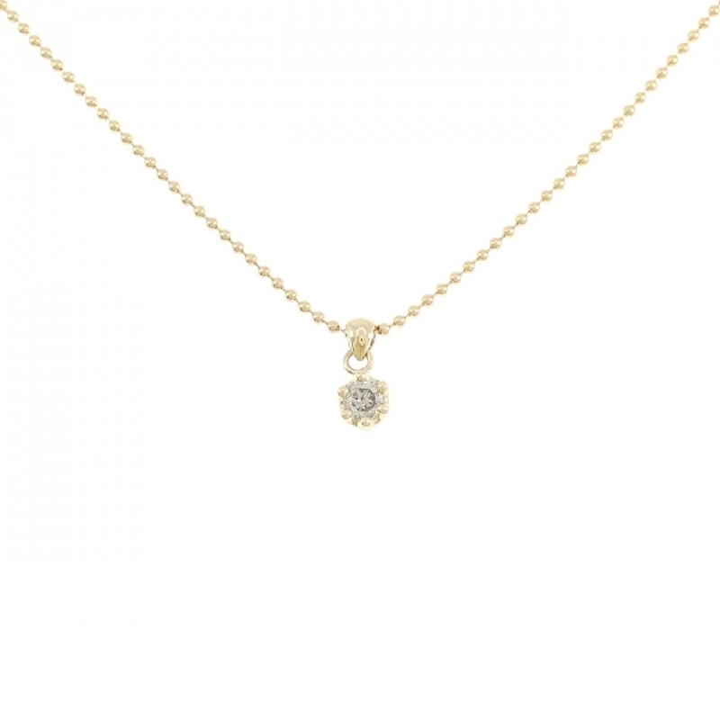 Dây chuyền kim cương K18YG 0.10CT - Hàng hiệu chính hãng 861828