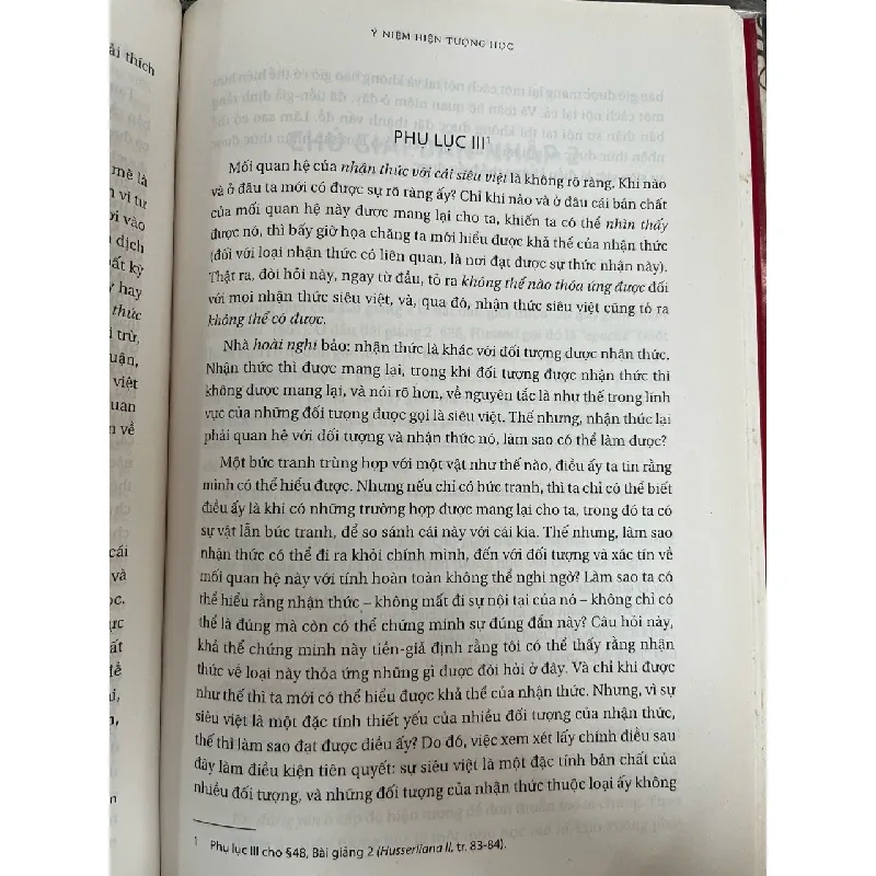 Ý niệm hiện tượng học - Edmund Husserl 674438