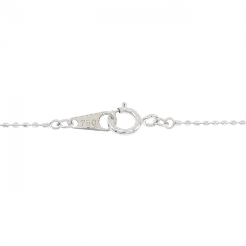 Dây chuyền kim cương chữ H K18WG/750WG 0.25CT - Hàng hiệu Authentic 859020