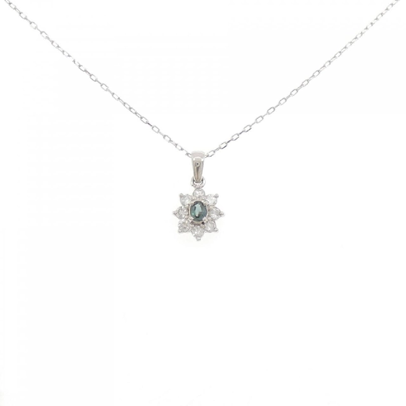 Dây chuyền Alexandrite PT900/PT850 0.13CT - Hàng hiệu Authentic 858407