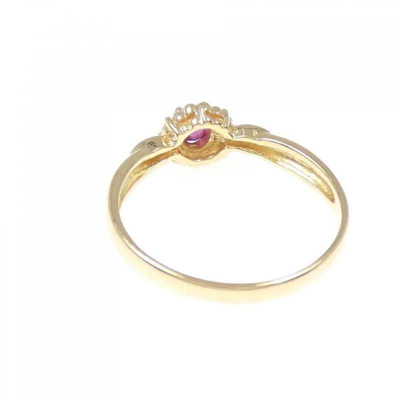 Nhẫn Ruby K18YG - Hàng hiệu Chính hãng 853297