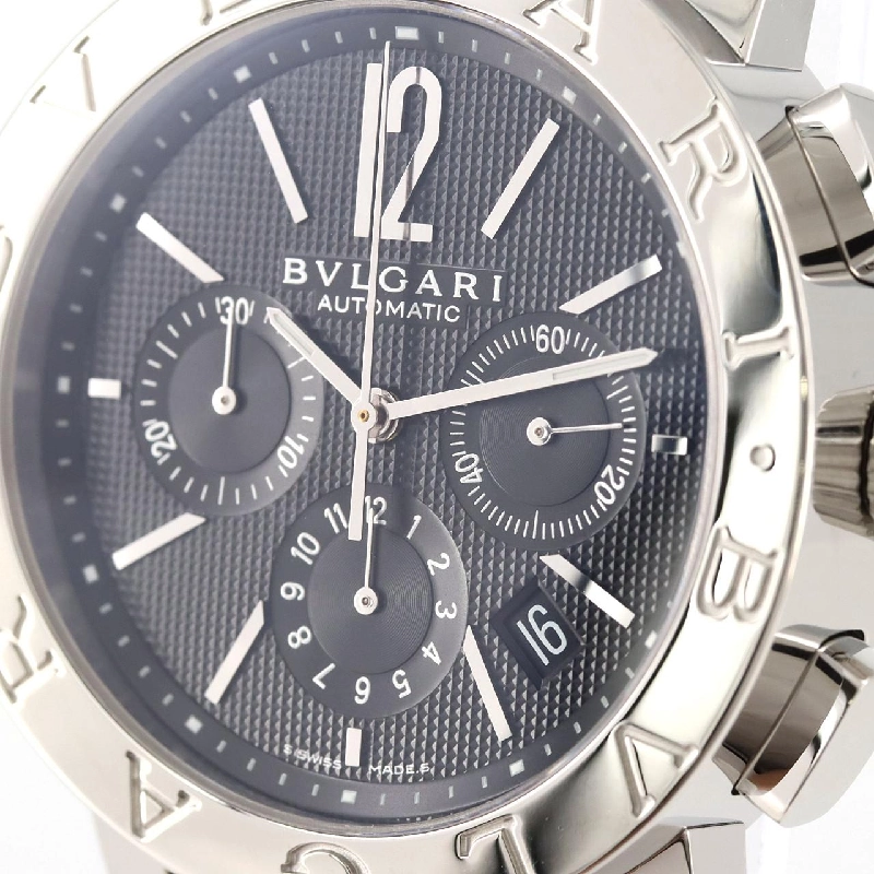 Bulgari Bulgari Bulgari Chronograph BB42SLCH/BB42BSLDCH/AT SS tự động - Hàng hiệu Chính hãng 889383