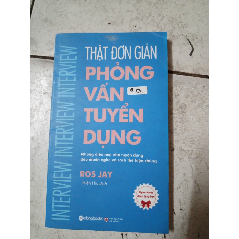 Thật đơn giản, phỏng vấn tuyển dụng 20909