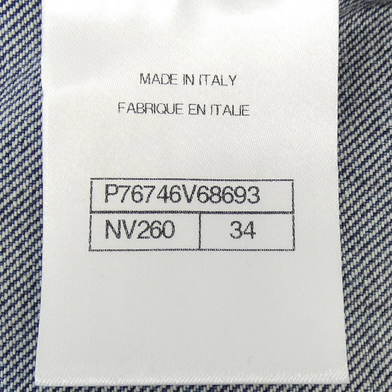 Áo khoác denim CHANEL LOOK12 P76746V68693 629911